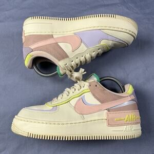 Nike Air Force 1 Low Shadow Cashmere Women’s Size 8 Athletic Sneakers CI0919-700